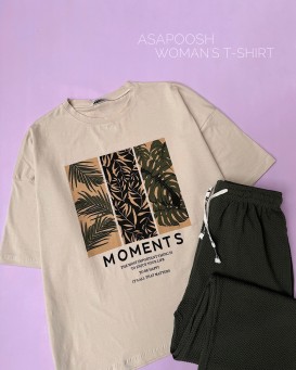 تیشرت باکسی MOMENTS 1381