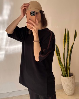 ست دو خط قهوه‌ای