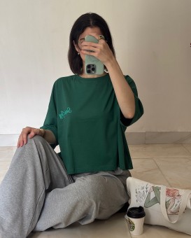 کراپ تیشرت simple joy