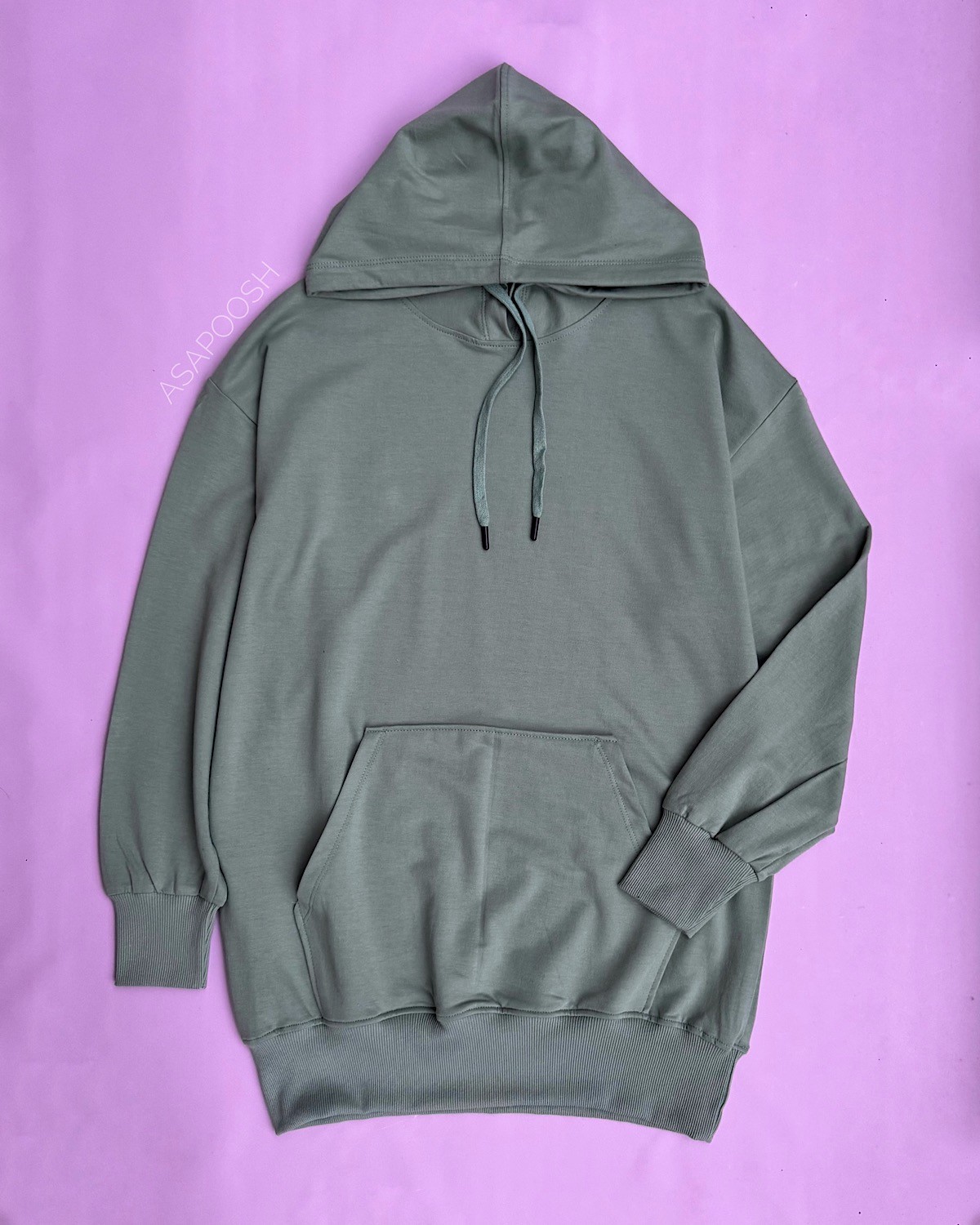 هودی-بیسیک-بلند-ساده