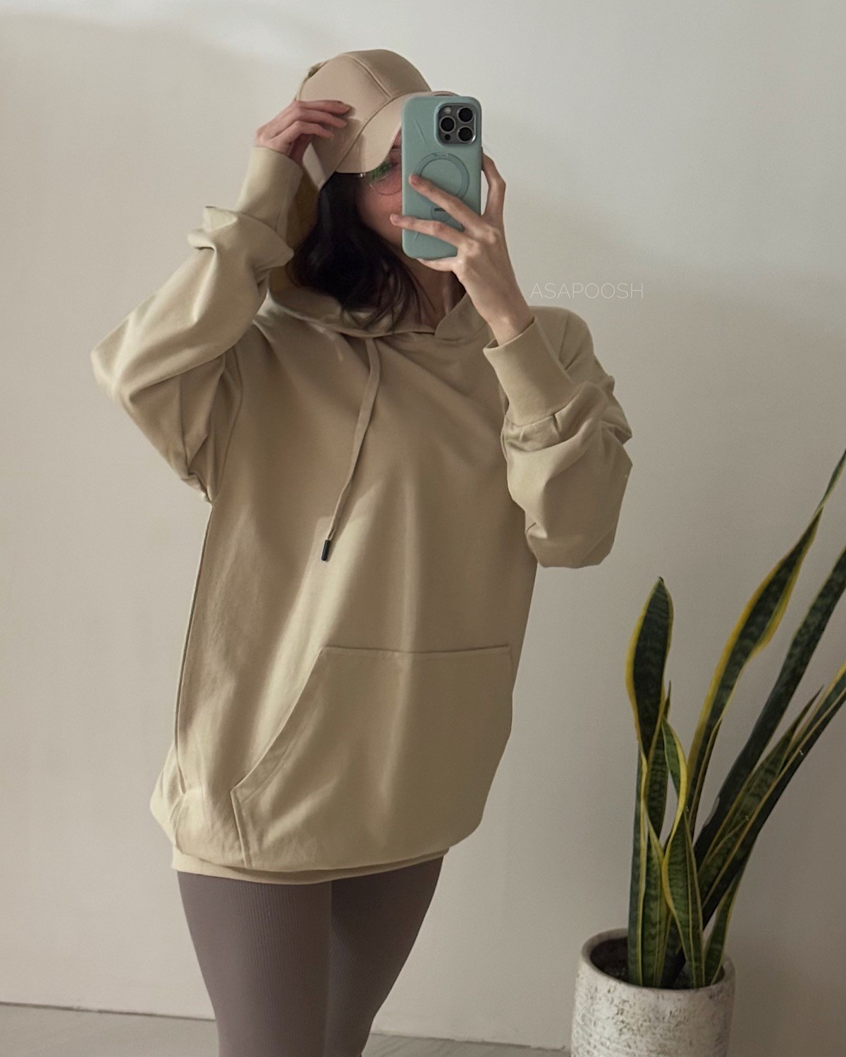 هودی-بیسیک-بلند-ساده