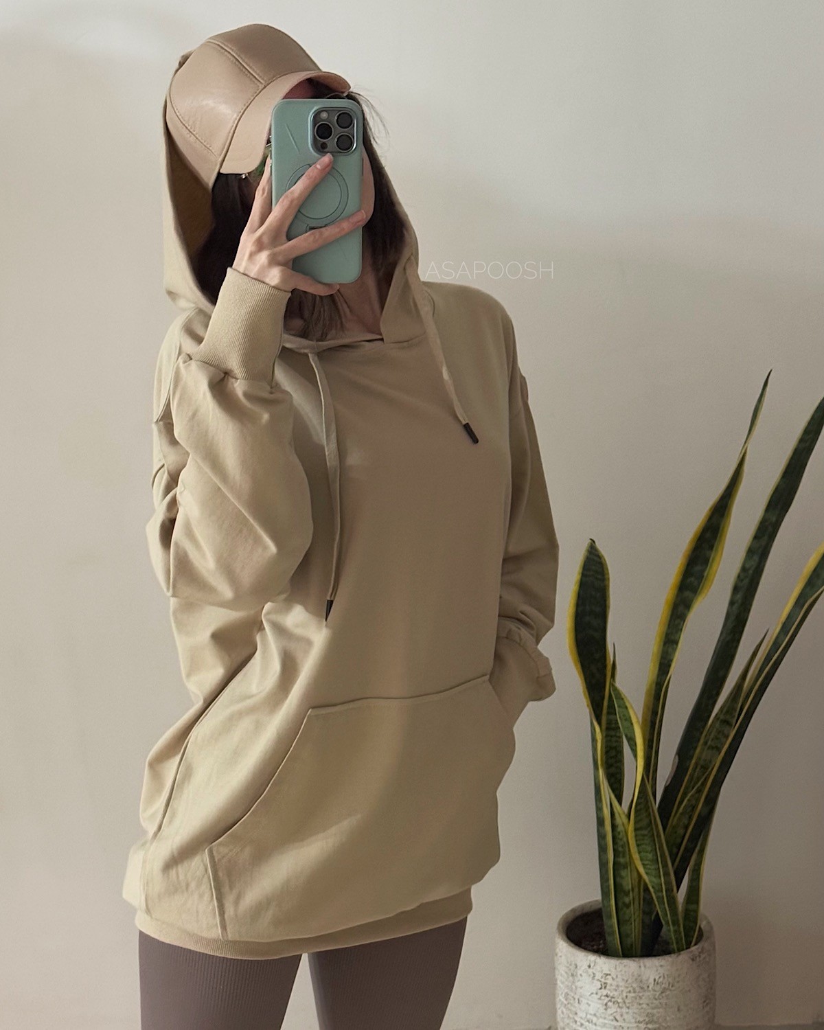 هودی-بیسیک-بلند-ساده