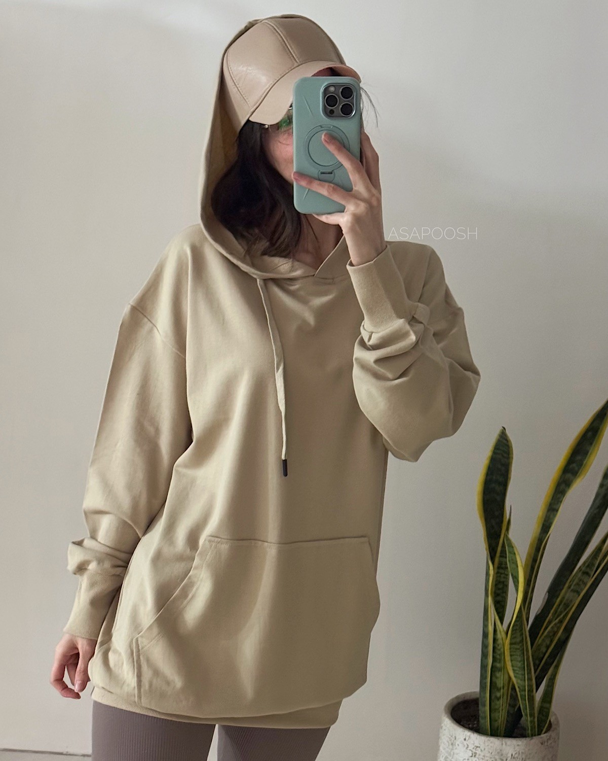 هودی-بیسیک-بلند-ساده