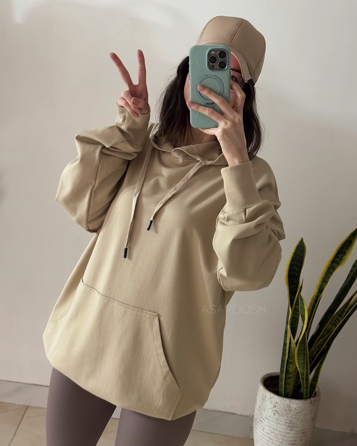 هودی-بیسیک-بلند-ساده