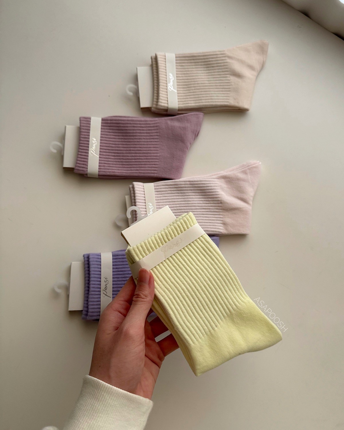 جوراب-ساق‌دار-پاستلی