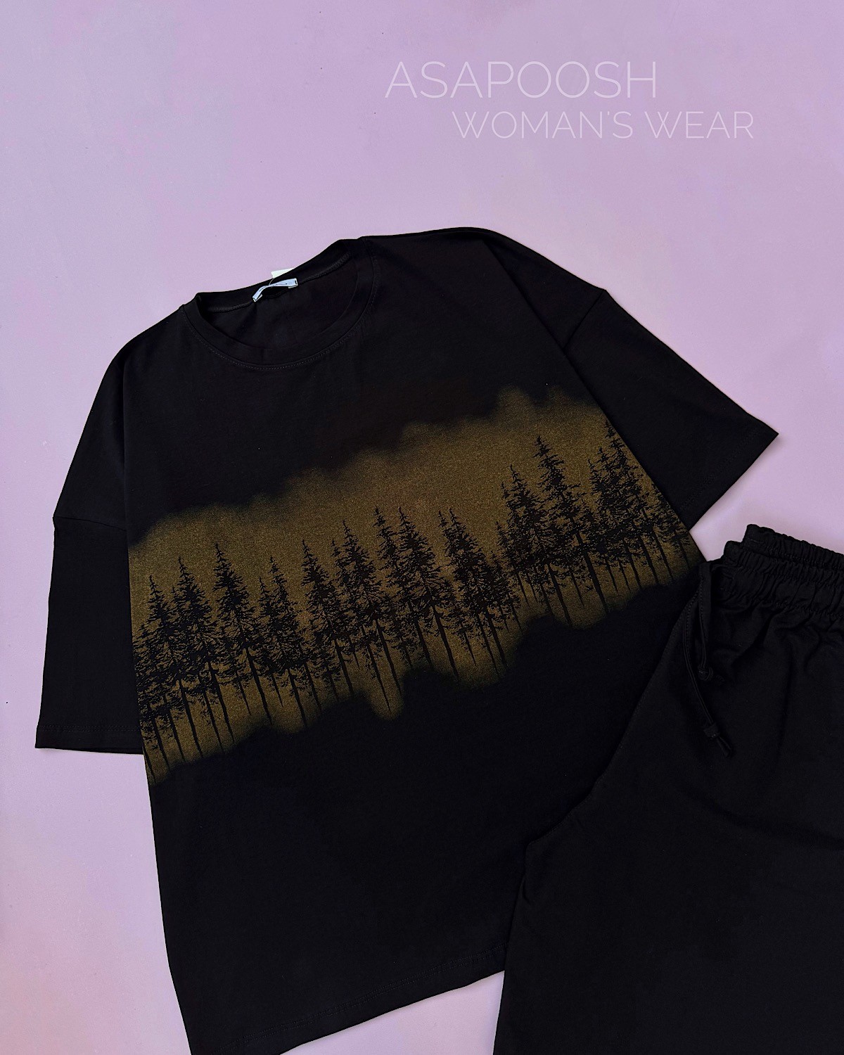 تیشرت-باکسی-pine-tree