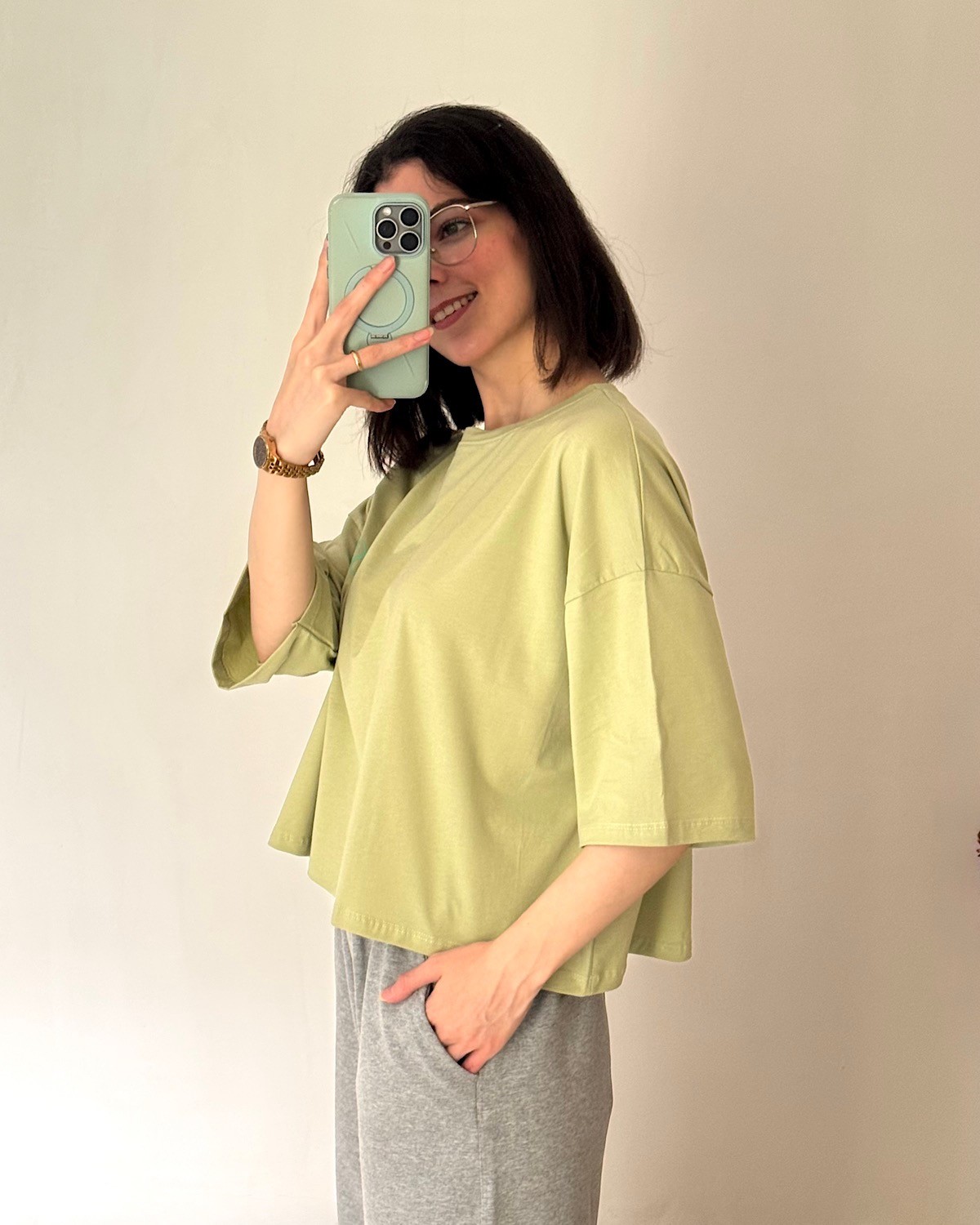 کراپ-تیشرت-simple-joy